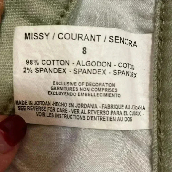 Cute Gloria Vanderbilt Missy Size 8 Bermuda Shorts - Picture 8 of 8